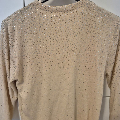 Zara cardigan with rhinestones women's M like new