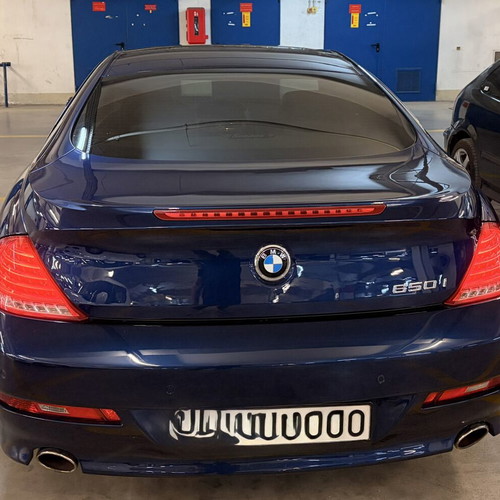BMW 650i V8 2009 like new, coupe, automatic, blue, petrol