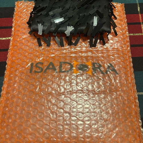 Isadora small black crossbody bag with sequins new