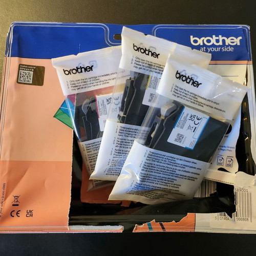 Original brother ink printer cartridge colours