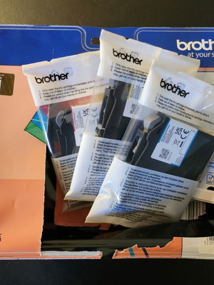 Original brother ink printer cartridge colours