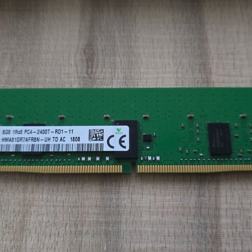 Hynix HMA81GR7AFR8N-UH 8GB DDR4-2400MT/s PC4-19200 ECC Registered Memory Module like new
