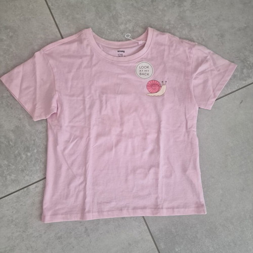 Sinsay Pink Short Sleeve T-shirt Size 128 New