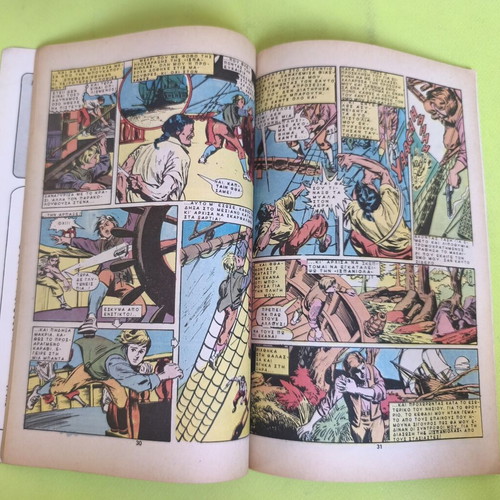 Treasure Island comic book used, Marvel Comics Group