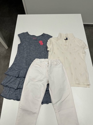 Girls' clothing set for 8 years old, like new, Ralph Lauren, Benetton, Tom Tailor