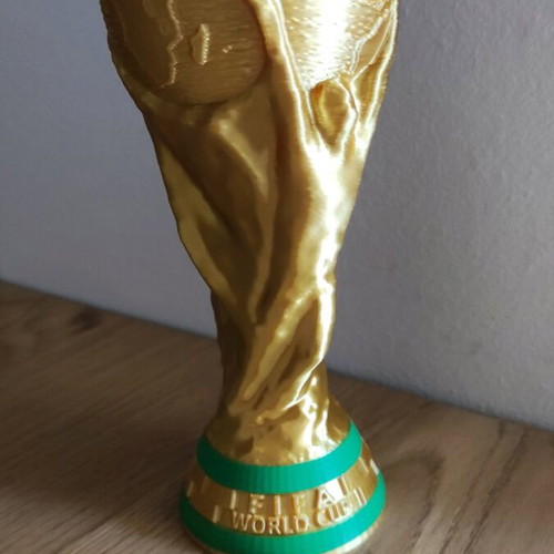 World Cup trophy figurine 3d printed new, height 17 cm