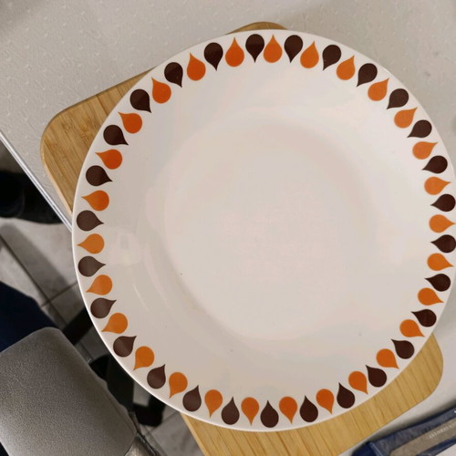 Serving platter Poland porcelain like new