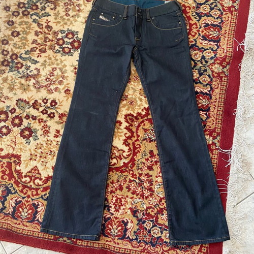 Diesel vintage Y2K women's low rise flare jeans like new, blue