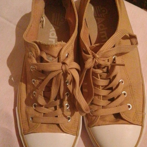 Admiral men's sneakers used size 43 yellow orange