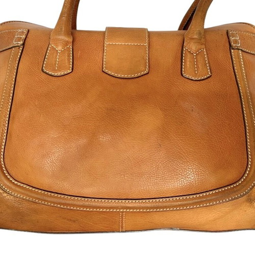 Tod's brown leather shoulder bag