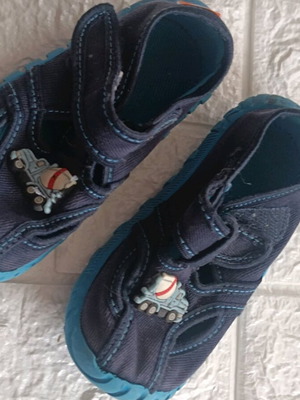 Children's slippers KK used, size 24, blue