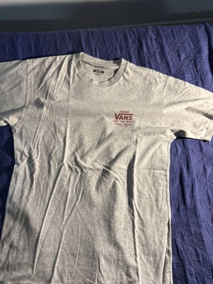 Vans T Shirt Grey Size Medium Like New