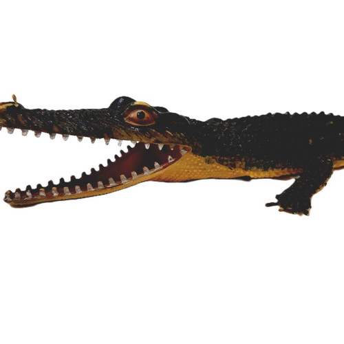 Vintage Rubber Alligator 36 cm like new, collectible
