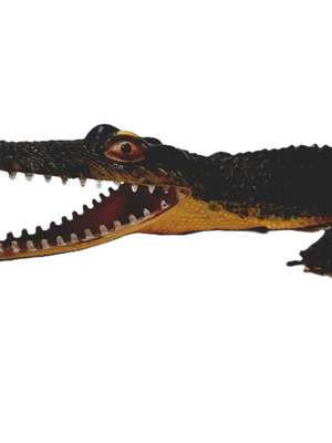 Vintage Rubber Alligator 36 cm like new, collectible