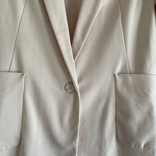 Stradivarius pink pastel blazer jacket like new, XS oversized