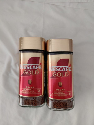 Nescafe Gold Decaf καφές 95γρ, πακέτο 2