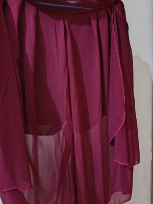 Skort like new, red, size S