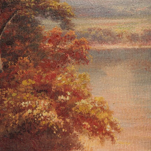 Painting signed by Amsterdam Fine Arts School new
