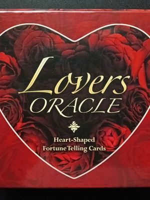Lovers Oracle Heart Shaped Fortune Telling Cards deck like new