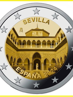 Sevilla 2024 commemorative 2 euro coin new
