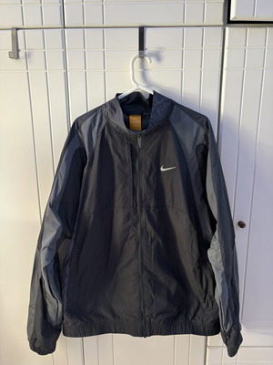 Nocta x Nike Northstar Nylon Track Jacket like new, size L, black and grey