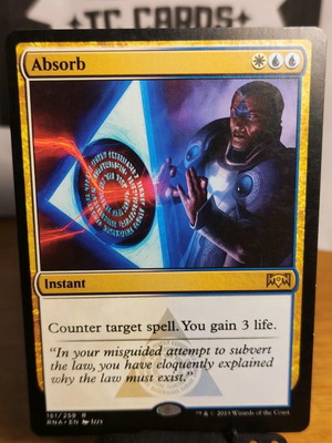 Absorb Magic the Gathering κάρτα Guilds of Ravnica