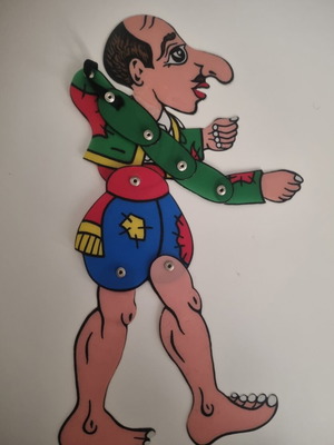Karagiozis figure used