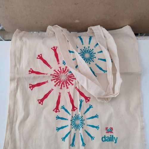 Delta fabric bag new