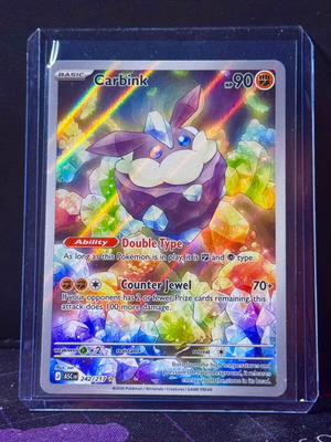 Carbink ASC 242 Pokémon card new