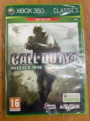 Call of Duty 4 Modern Warfare Xbox 360 καινούργιο, παιχνίδι δράσης