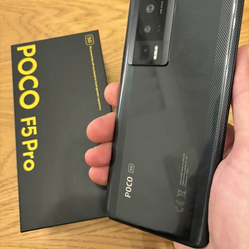 Xiaomi Poco F5 Pro smartphone like new, 256GB, Dual SIM, black