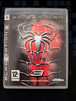 Spider-Man 3 PS3 game with custom cover