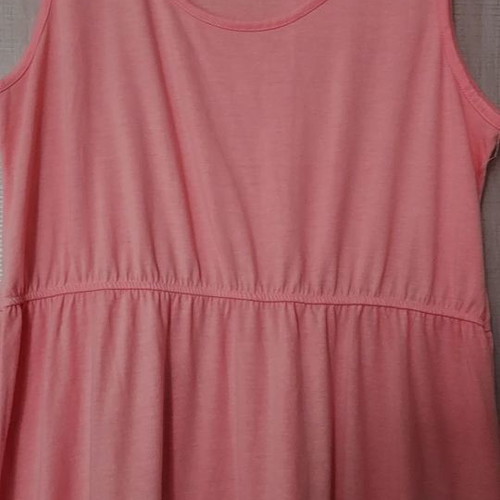 Esmara cotton dress new, size 36, salmon color