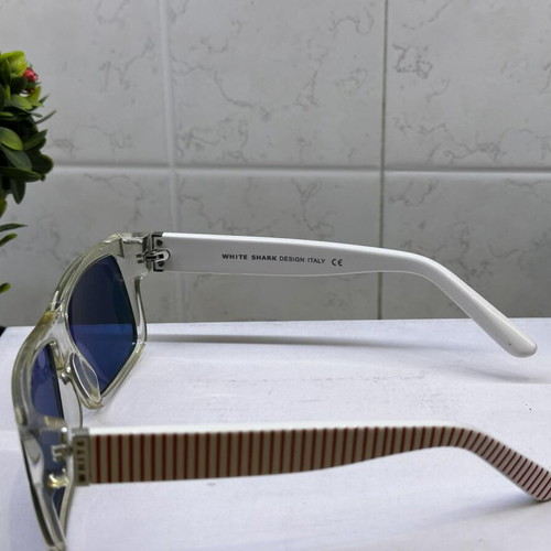 White Shark women's mask sunglasses new, white