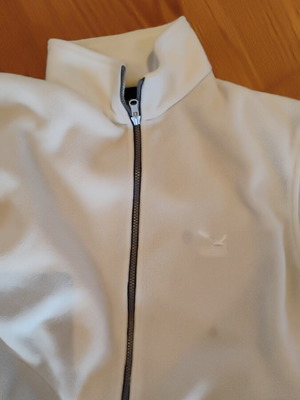 Salewa fleece polarlite XL used, white with stains