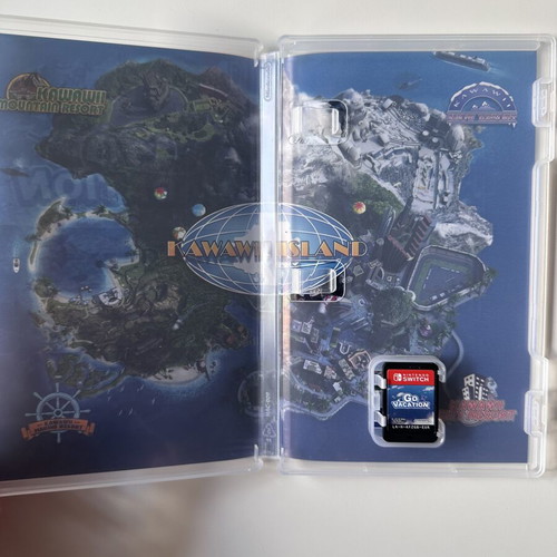 Go Vacation Nintendo Switch game like new, adventure and racing