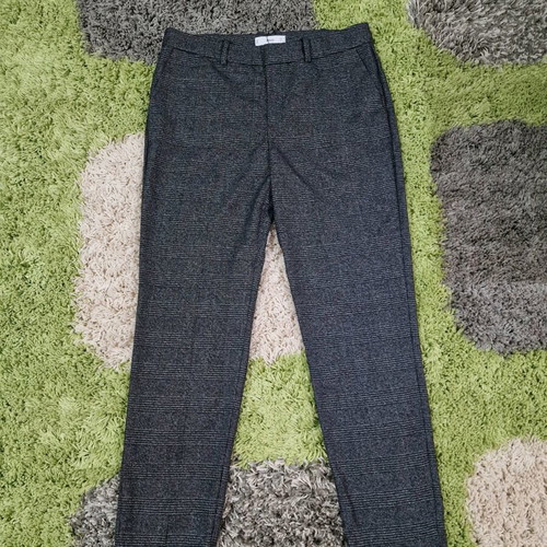 Mango tailored women trousers new, size L, dark grey-black