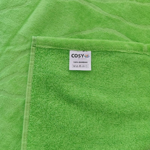 Beach Towel new, 95×180 cm, 100% cotton, light green