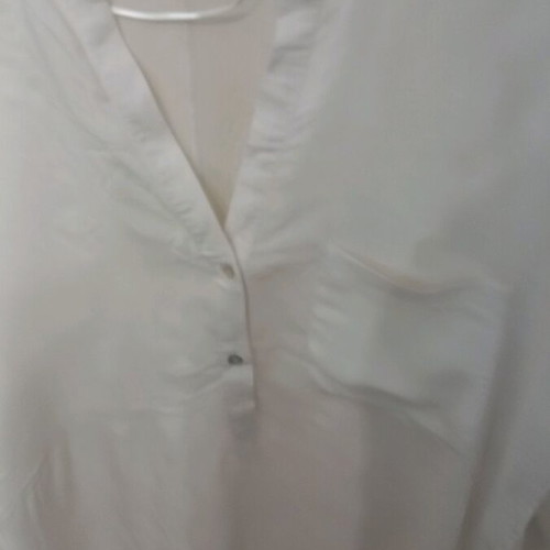 Zara women's white blouses like new size M