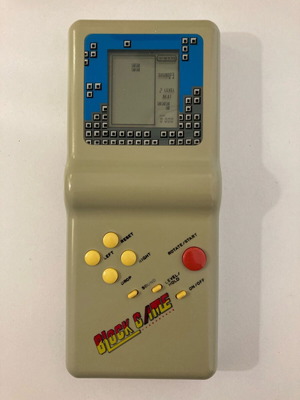 Електронна игра Block Game (Tetris) употребявана, напълно работеща