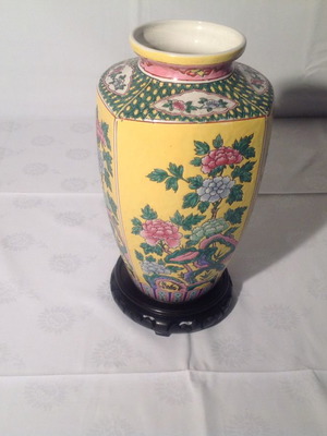 Κινέζικο βάζο μεταχειρισμένο, ύψος 36 εκ.