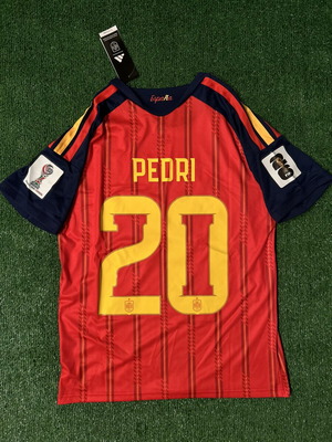 Spain Home Kit World Cup 2026 Pedri new with tags