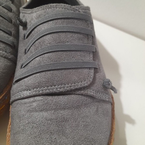 Women's flat shoes size 39 gray like new