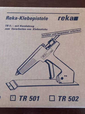 Reka TR501 Hot Glue Gun like new, professional with magnetic base