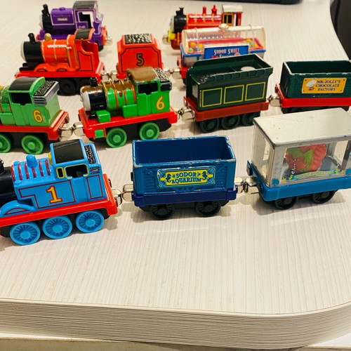 Thomas the Train used, different models