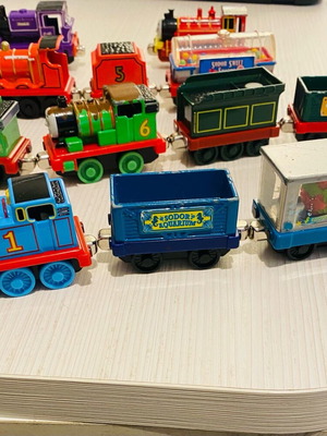Thomas the Train used, different models