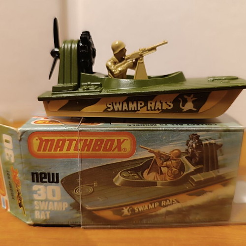 Matchbox field gun, tanks, boats pack of 6 like new