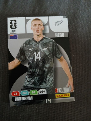 Panini FIFA World Cup 2026 Finn Surman #329 ποδοσφαιρικό αυτοκόλλητο