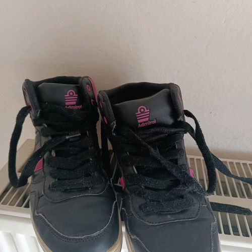 Admiral No 39 Athletic Boots like new, black and pink