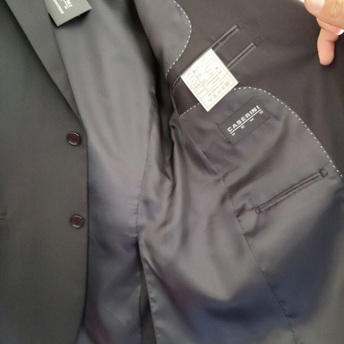 Mens Suit Wedding Wear Black Italian New
